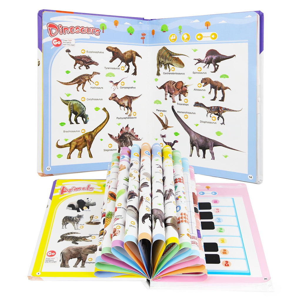 My First English Sound Book – Fun and Interactive Learning for Kids, Portable 19.8cm Design, Perfect for Early Education and Language Development